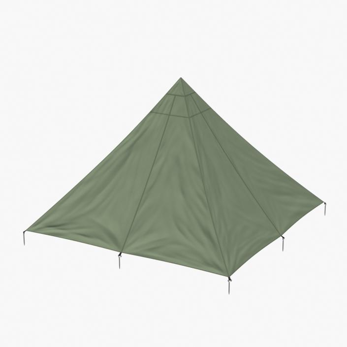 3D Floorless Camping Light Tent model