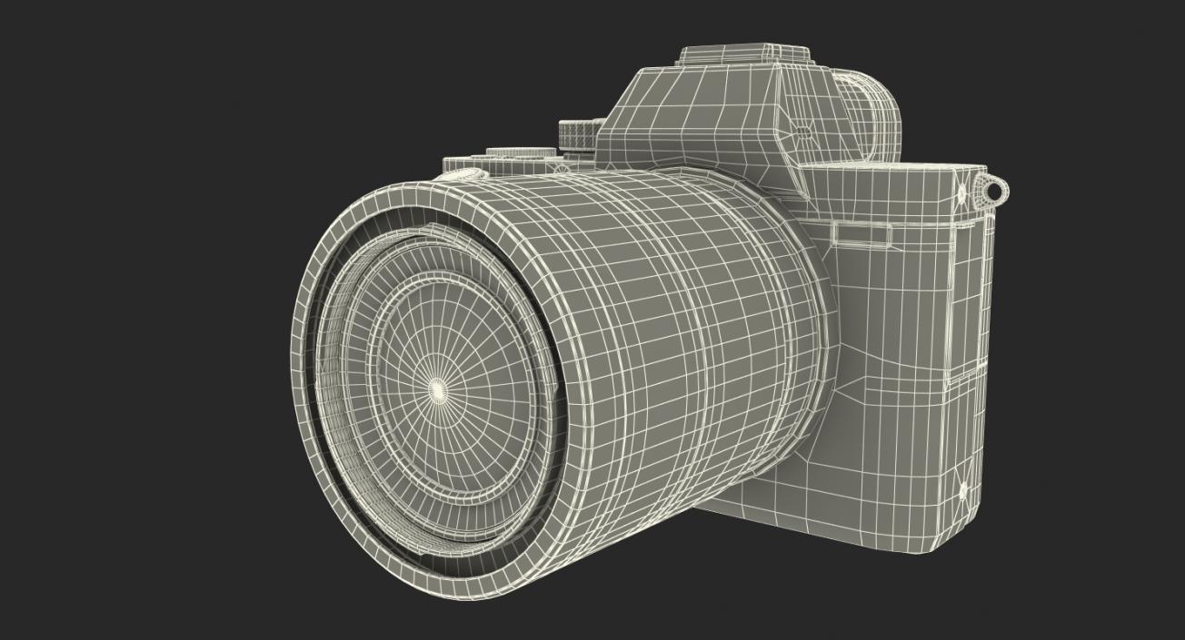 3D model Full Frame Mirrorless Camera Sony A7R II