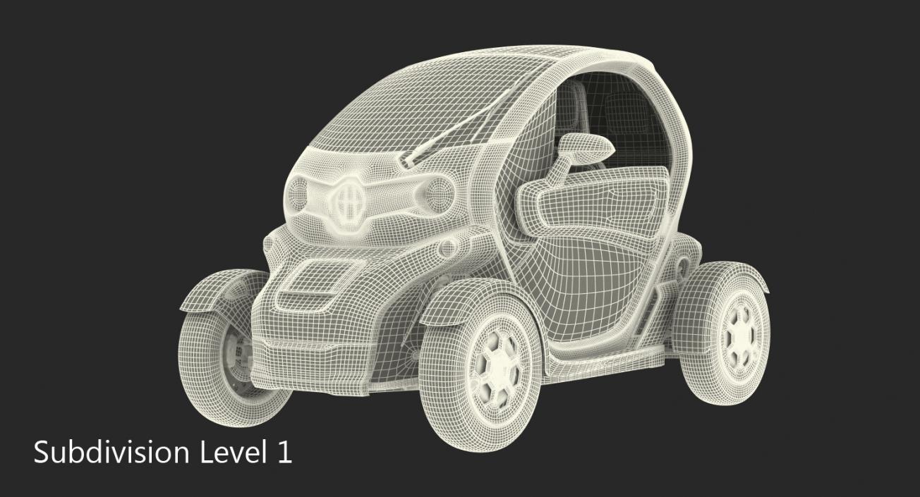 3D model Electric Car Generic