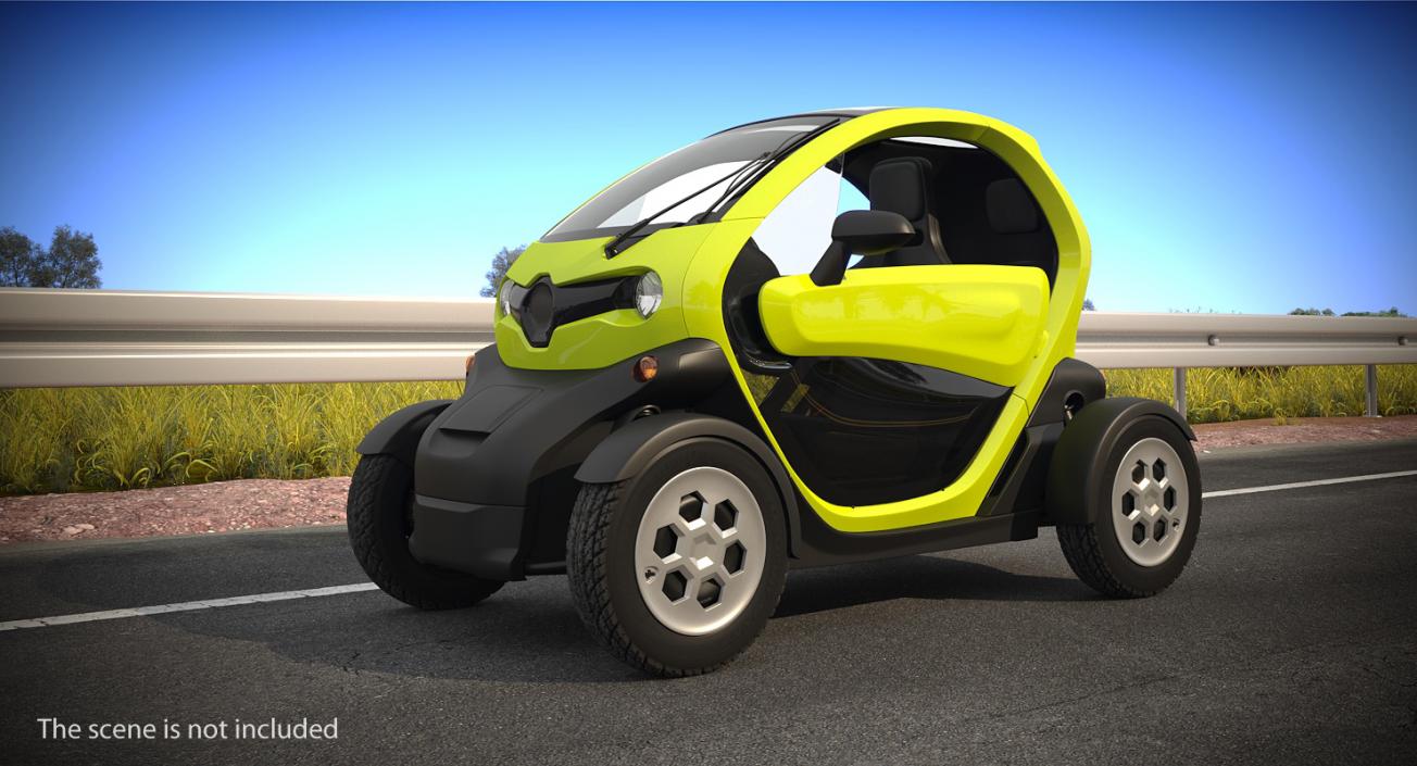 3D model Electric Car Generic