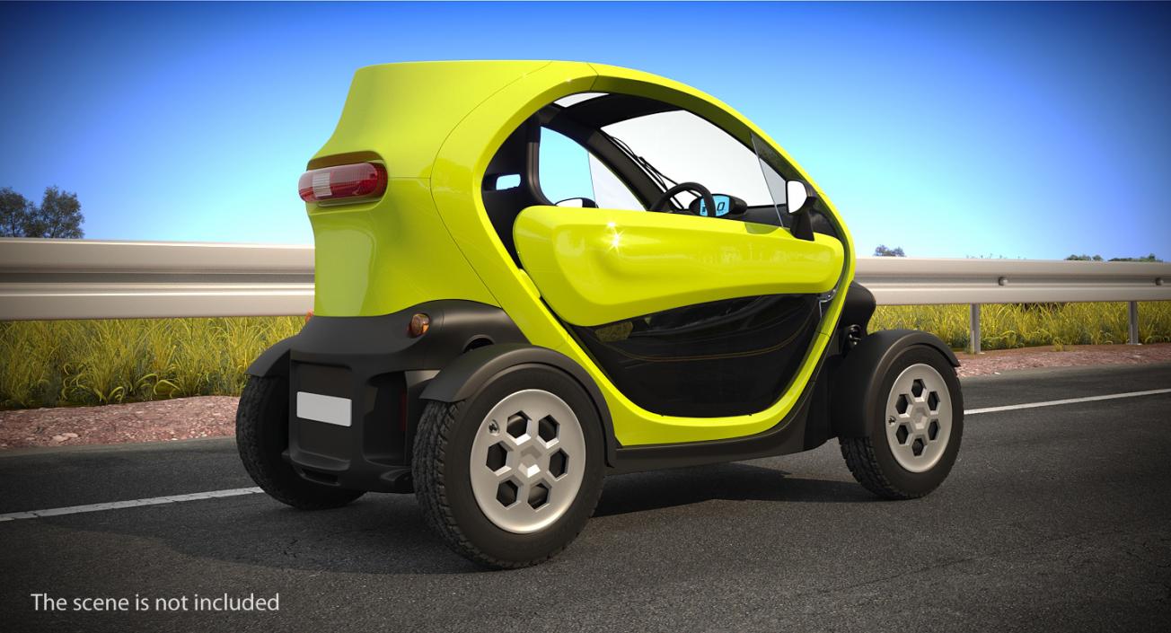 3D model Electric Car Generic