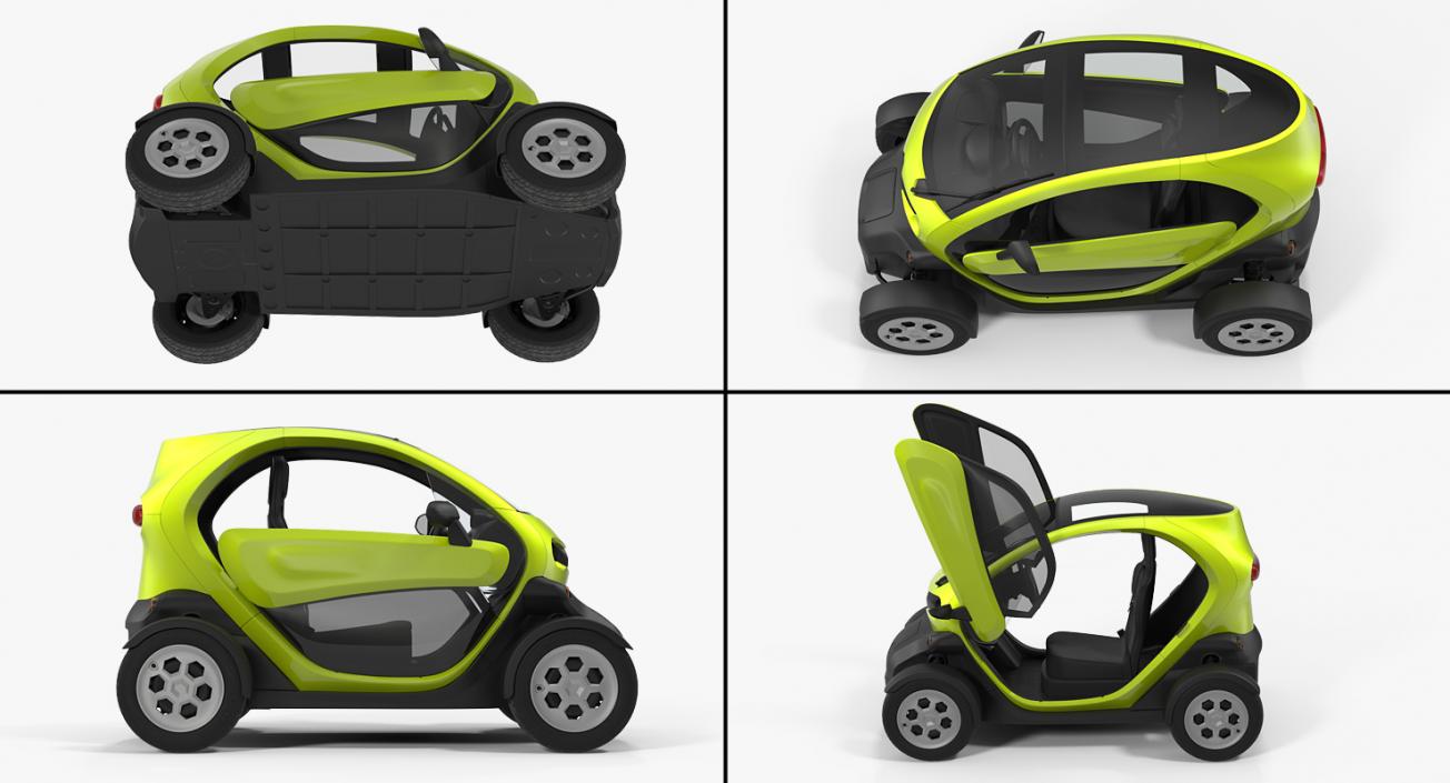 3D model Electric Car Generic