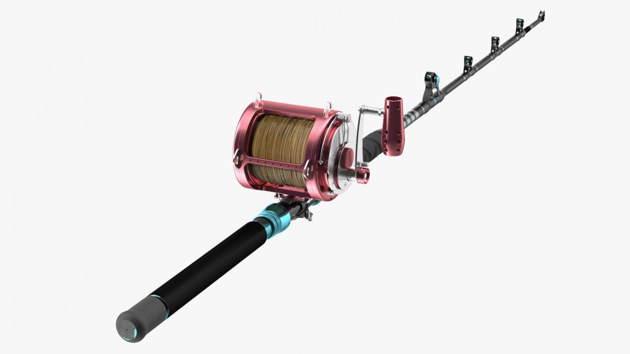 3D Telescopic Fishing Rod and Reel