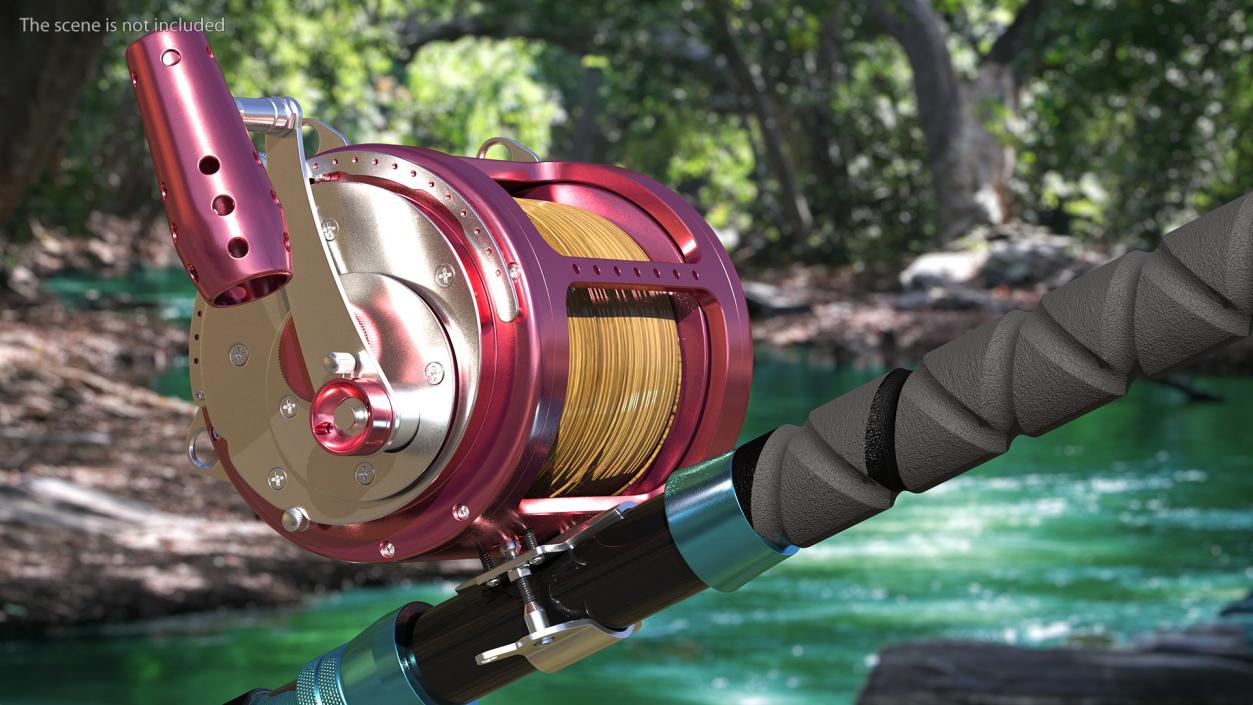 3D Telescopic Fishing Rod and Reel