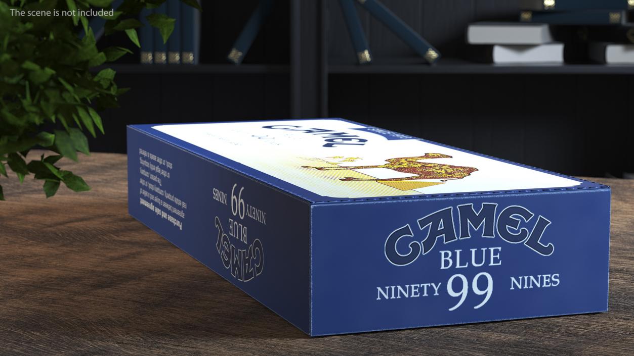 Carton Cigarettes Box Camel 3D