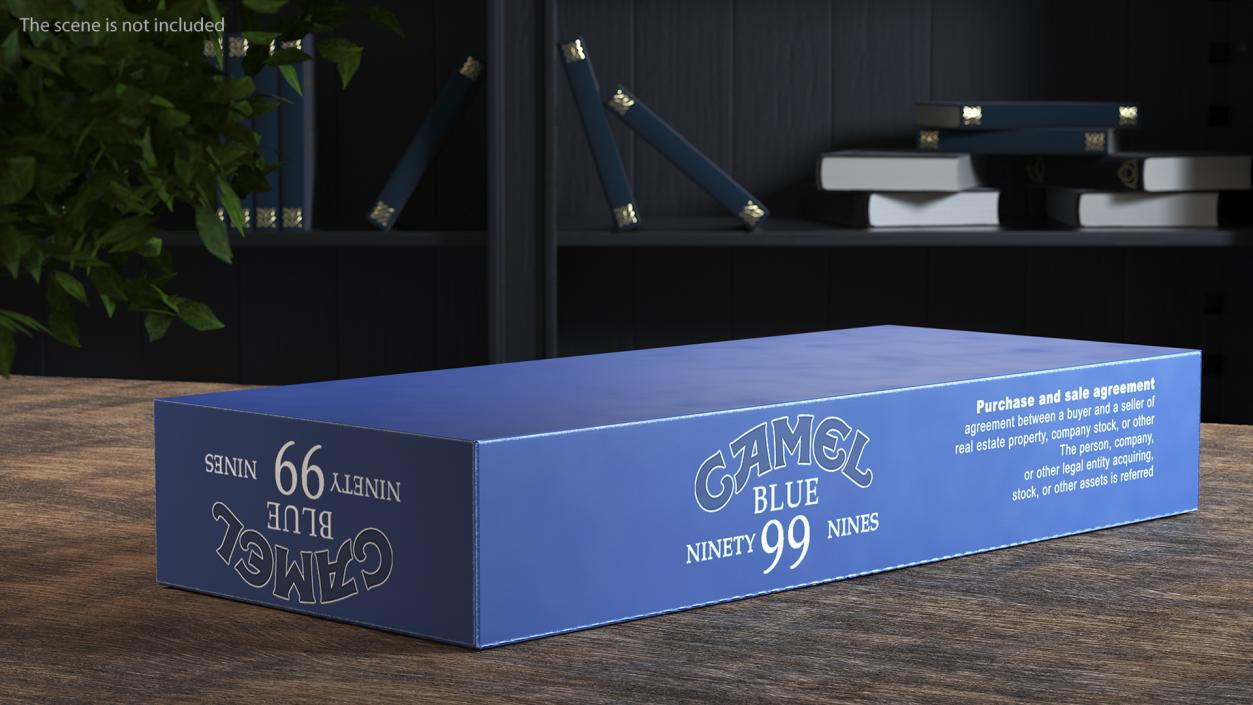 Carton Cigarettes Box Camel 3D