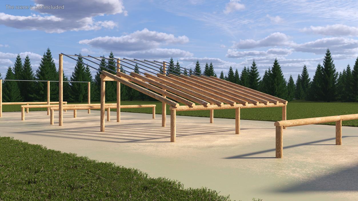 3D Inclined Training Obstacle