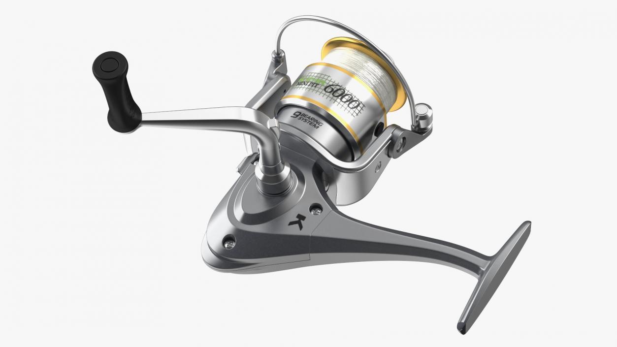 3D Spinning Fishing Reel