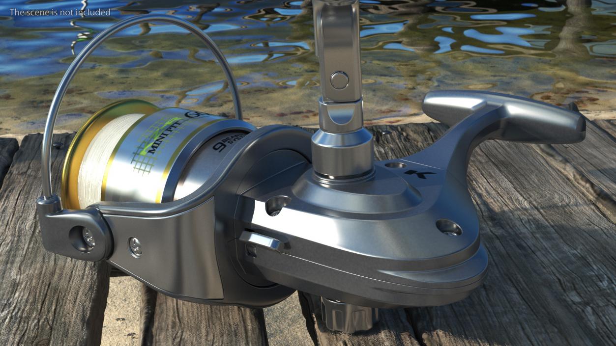 3D Spinning Fishing Reel