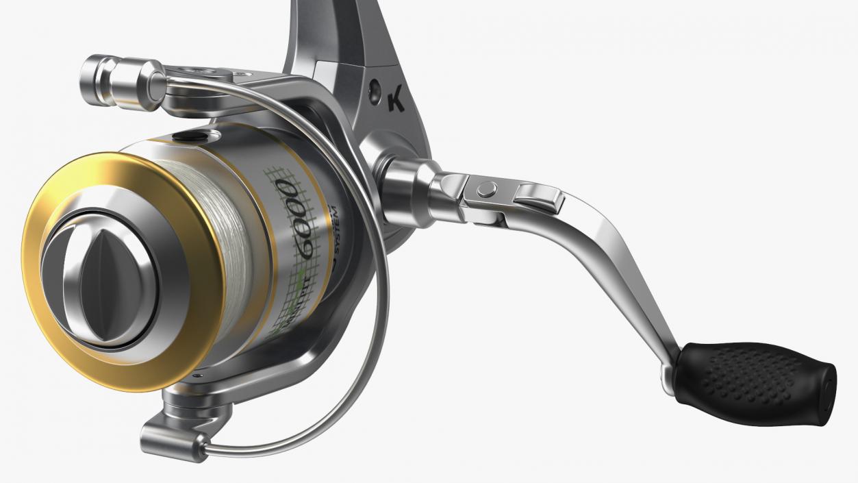 3D Spinning Fishing Reel