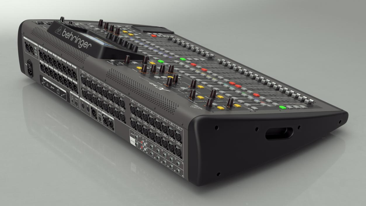 Behringer x32 digital Mixer Switched On 3D model