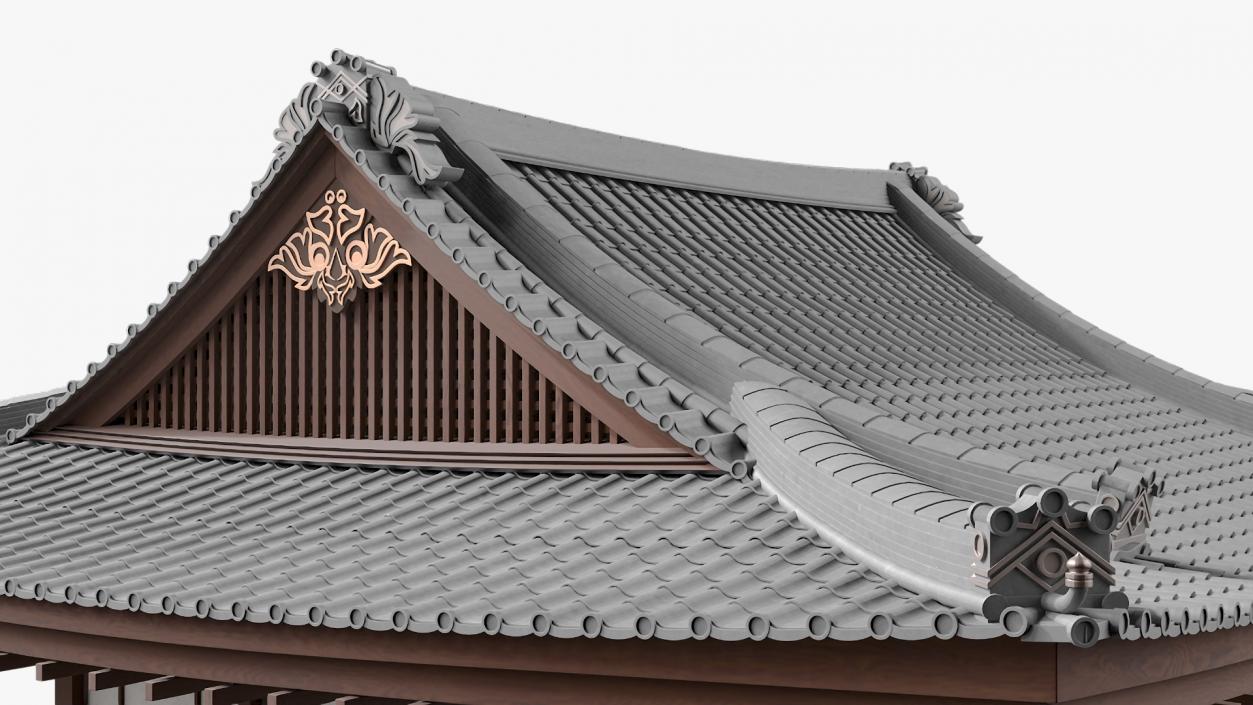 Japan Traditional House Full Interior 2 3D model