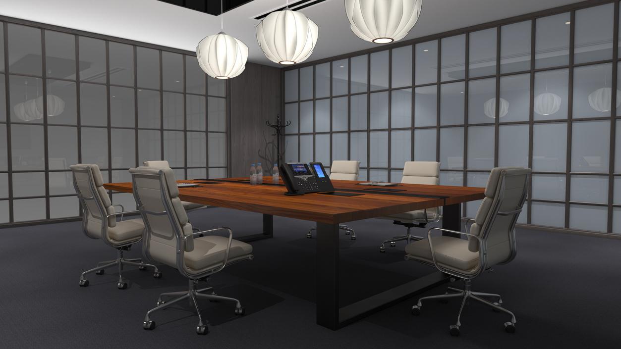 Furnished Office Meeting Room 3D model