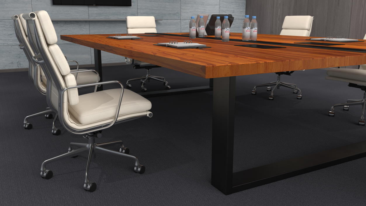 Furnished Office Meeting Room 3D model