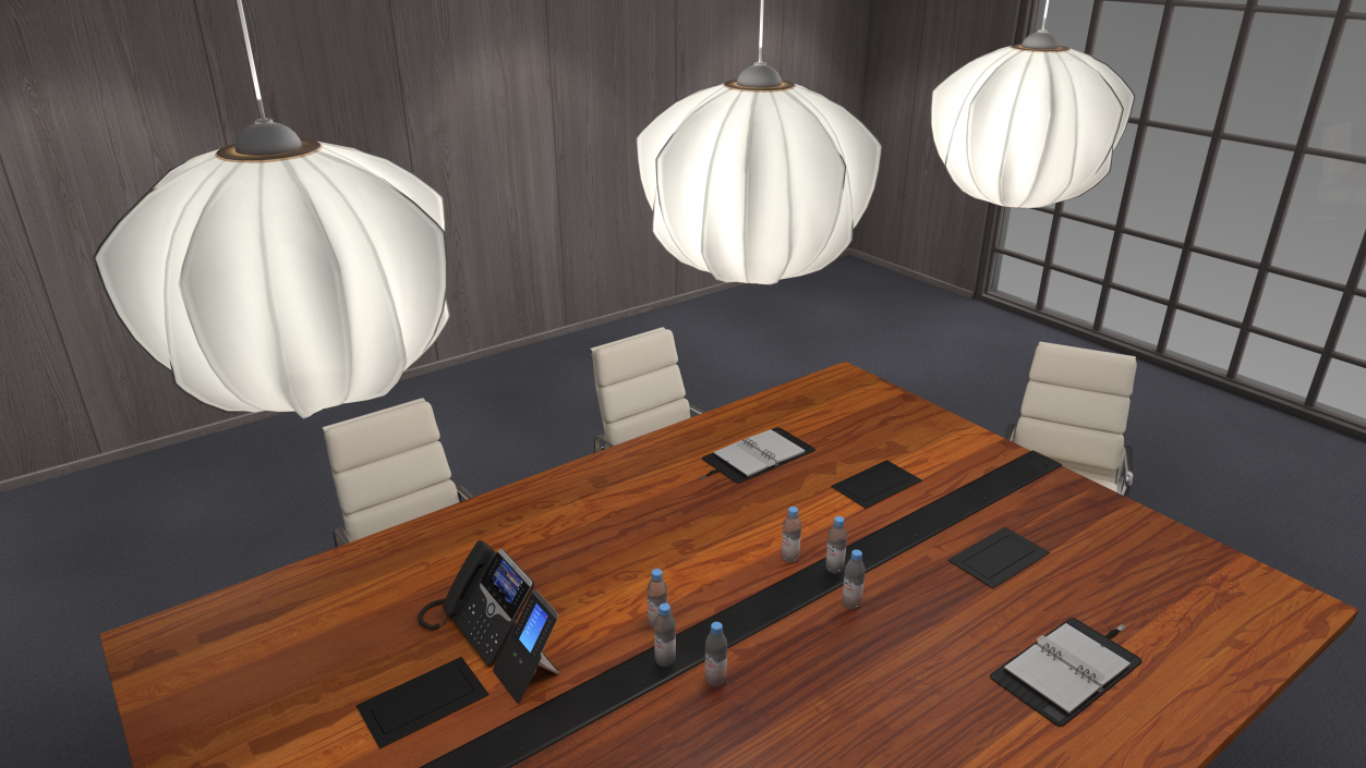 Furnished Office Meeting Room 3D model