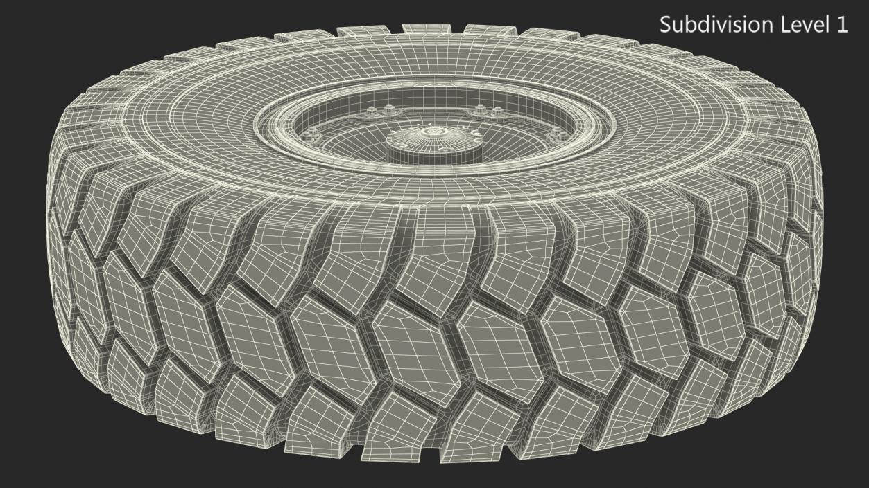 3D Heavy Duty Wheel