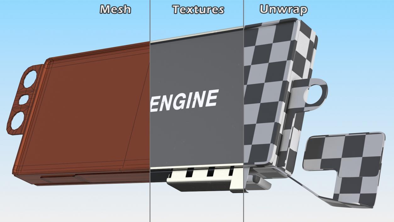 3D iPhone 11 Taptic Engine model