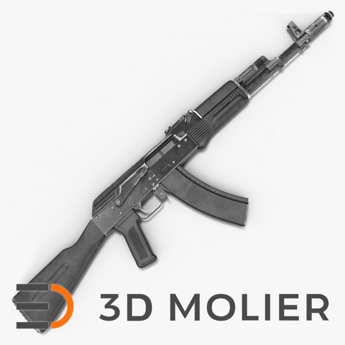 AK-74 Assault Rifle 3D model