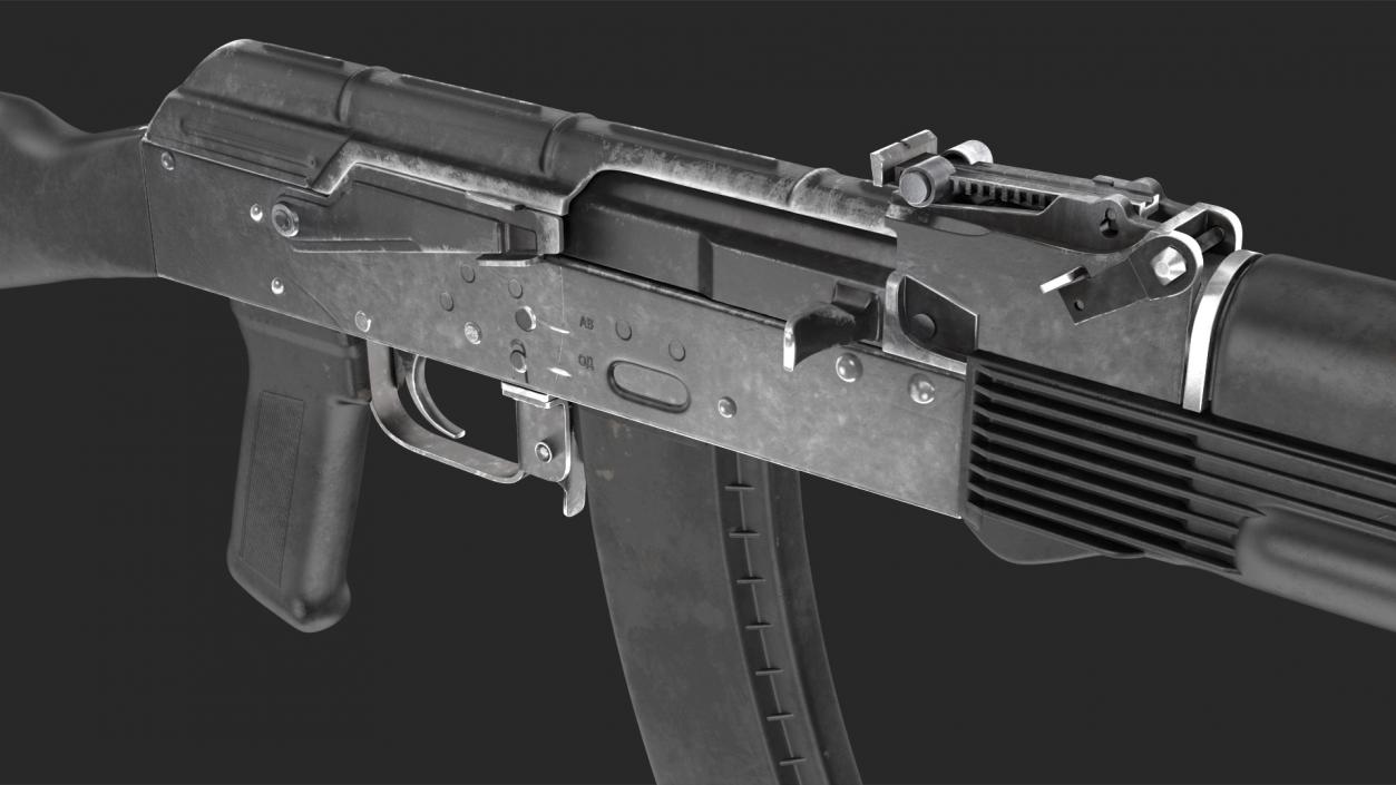 AK-74 Assault Rifle 3D model