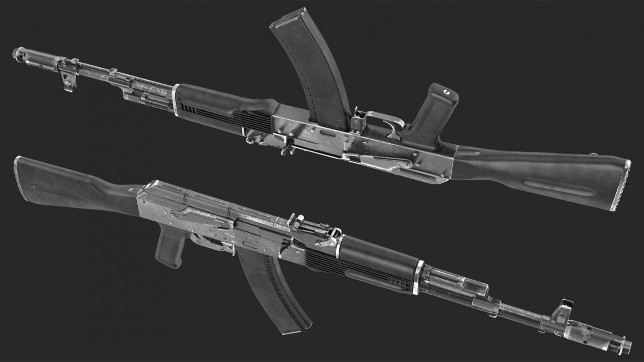 AK-74 Assault Rifle 3D model