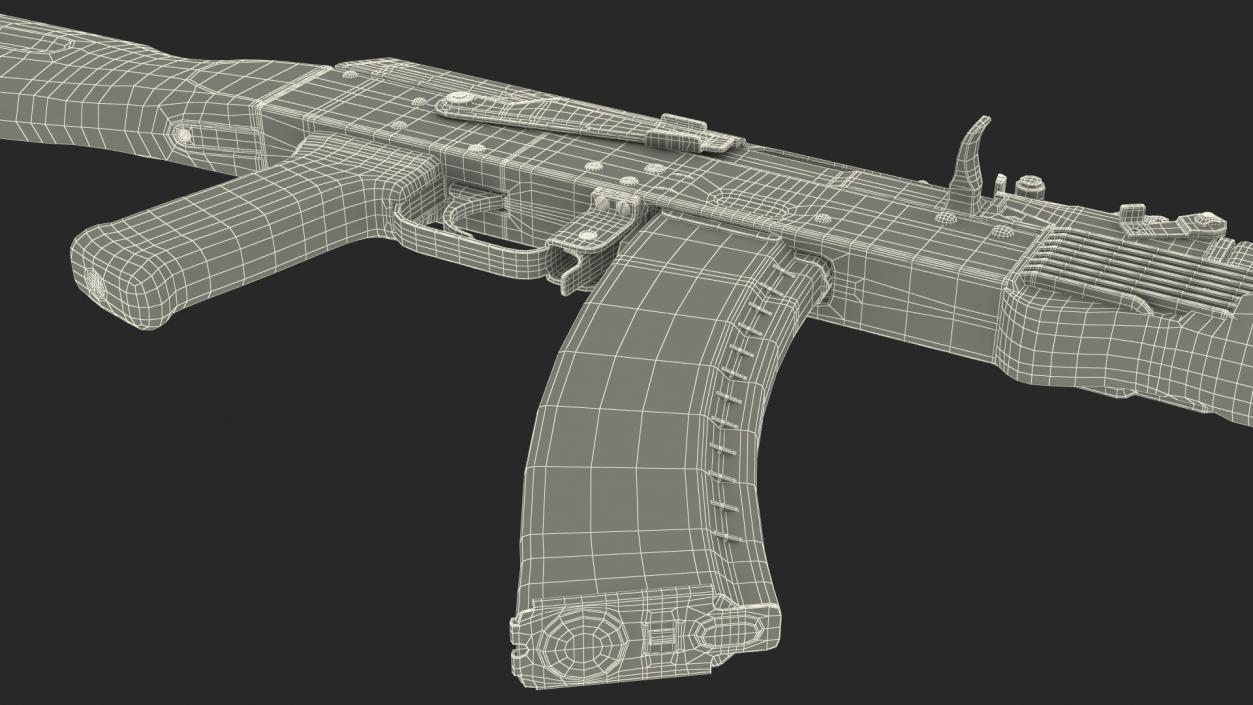 AK-74 Assault Rifle 3D model