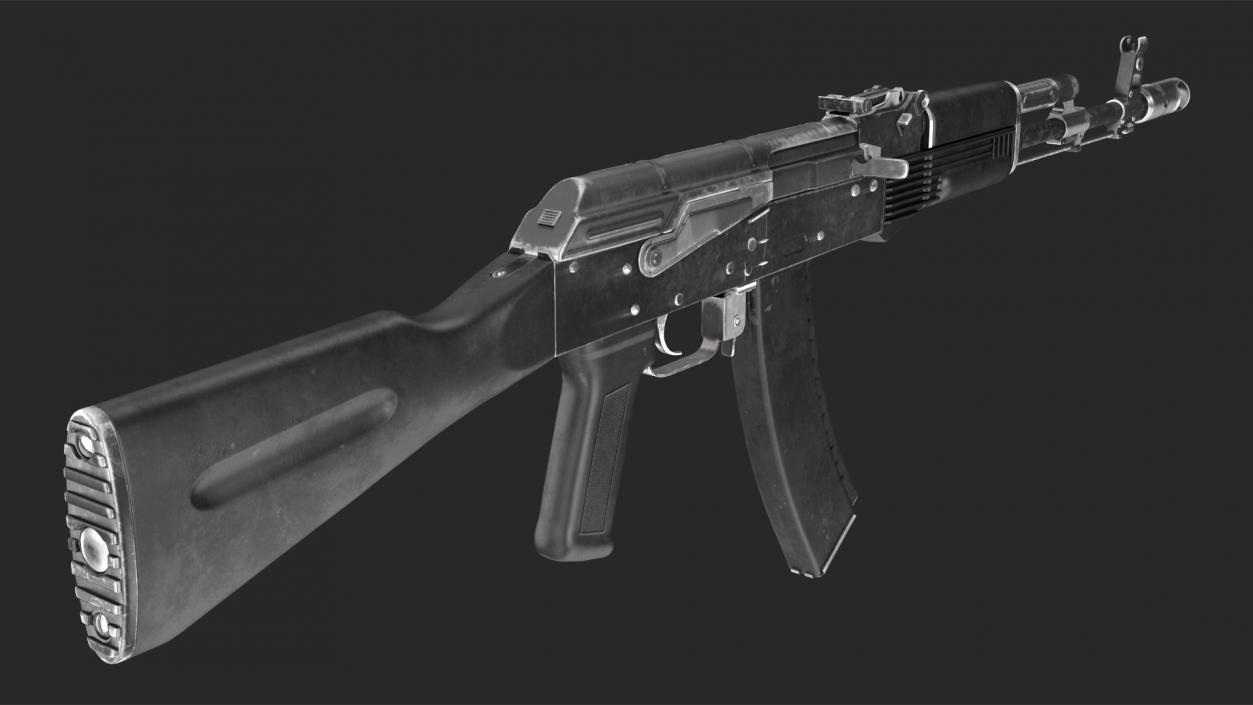 AK-74 Assault Rifle 3D model