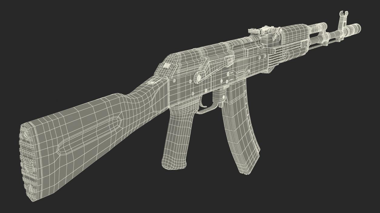 AK-74 Assault Rifle 3D model