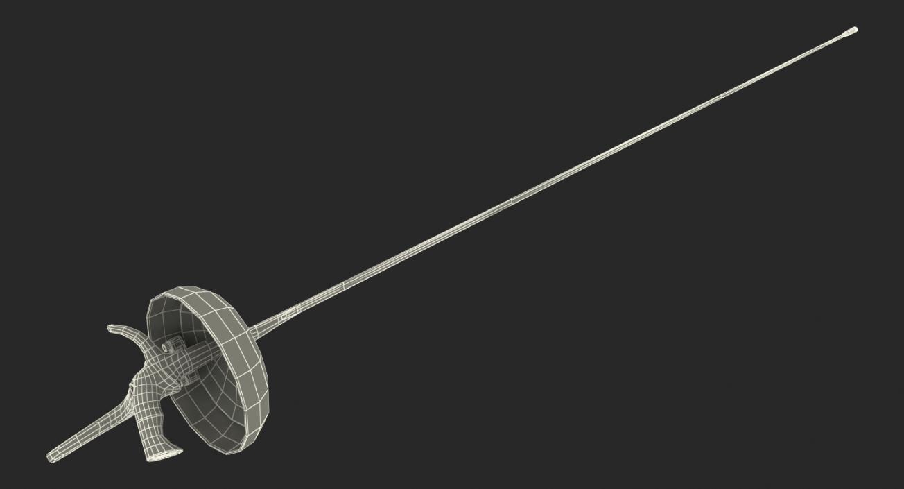 3D Fencing Sabre model