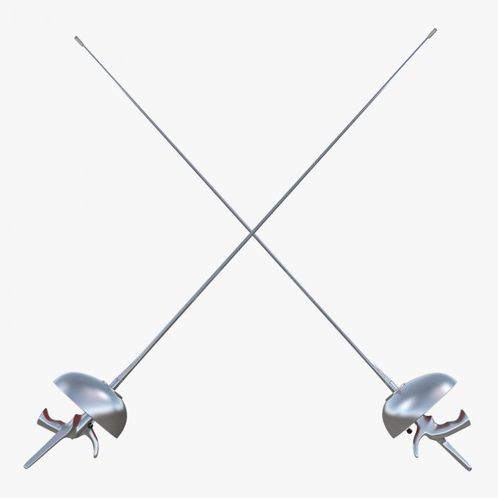 3D Fencing Sabre model