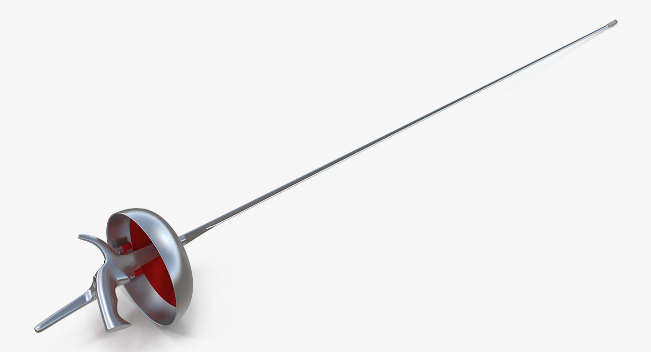 3D Fencing Sabre model