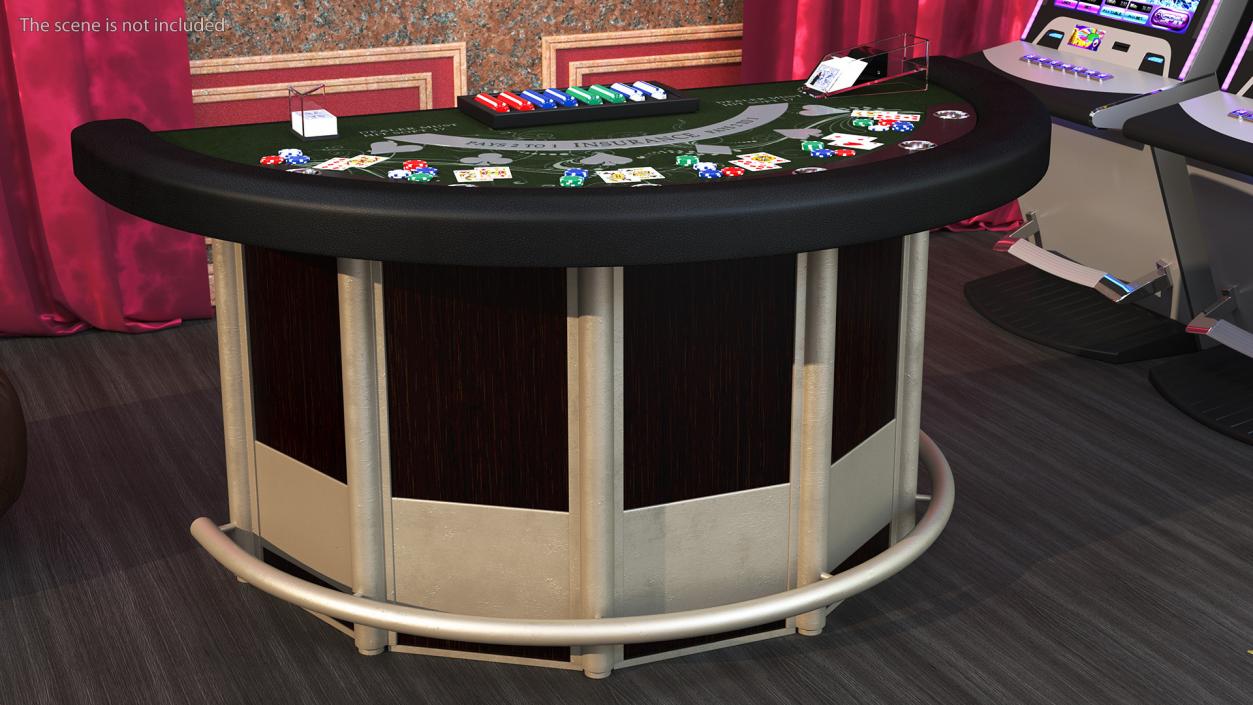 Casino Card Game Tables Collection 3D model