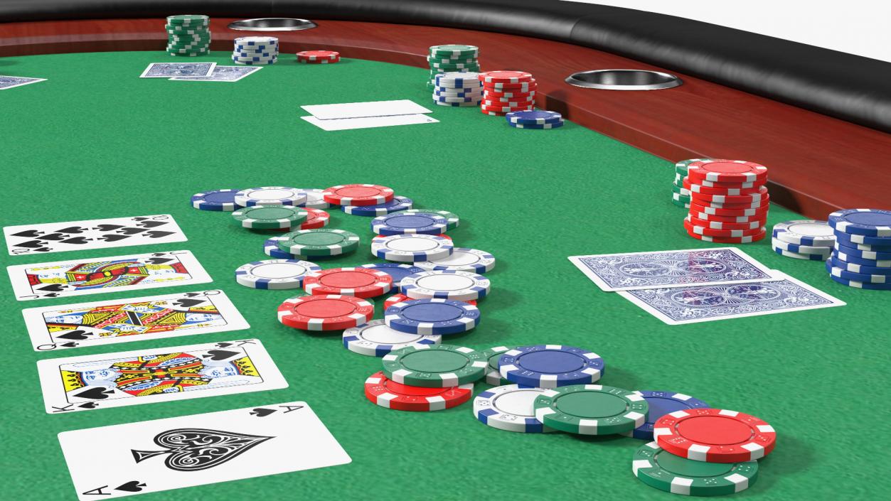 Casino Card Game Tables Collection 3D model