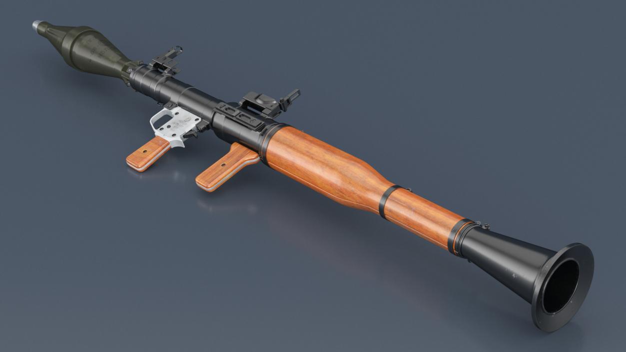 RPG-7 Rocket Propelled Grenade Launcher 3D model