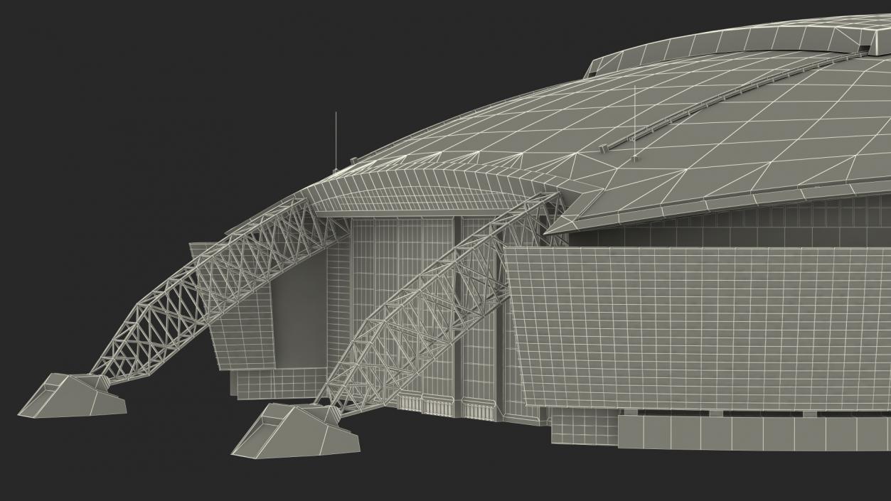 3D Stadium Building