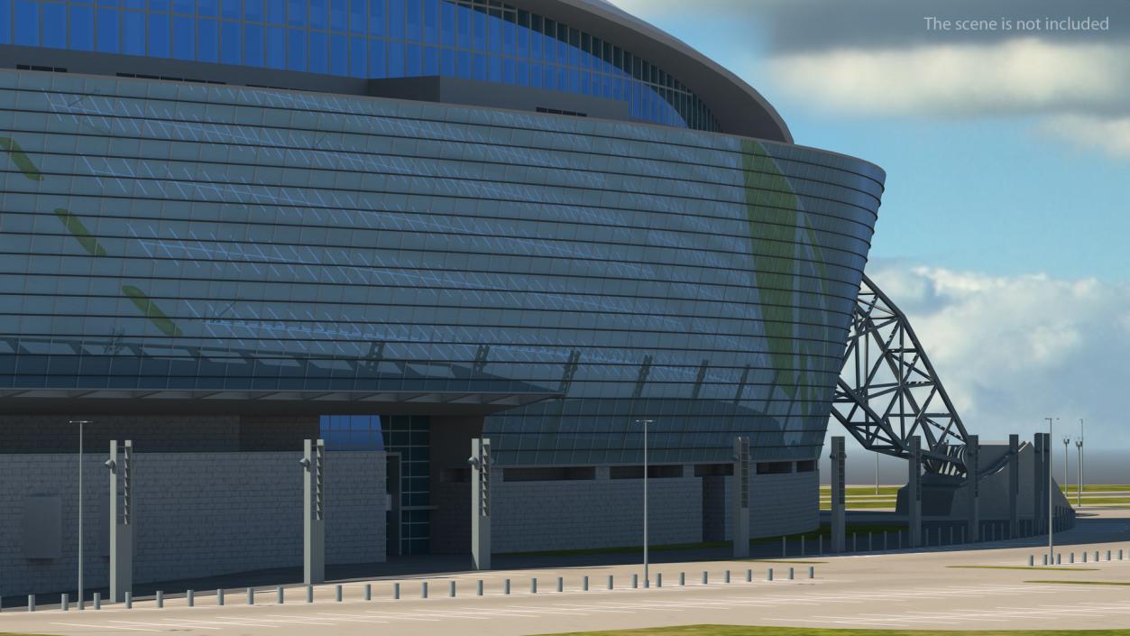 3D Stadium Building