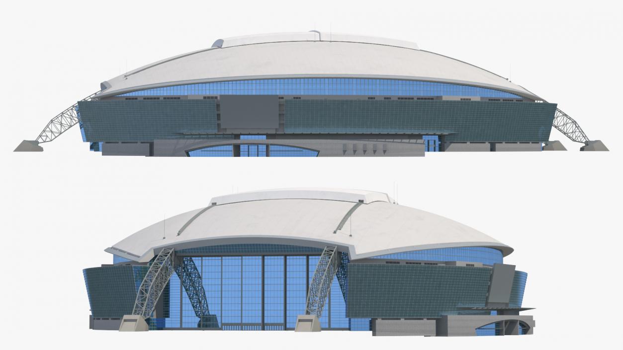 3D Stadium Building