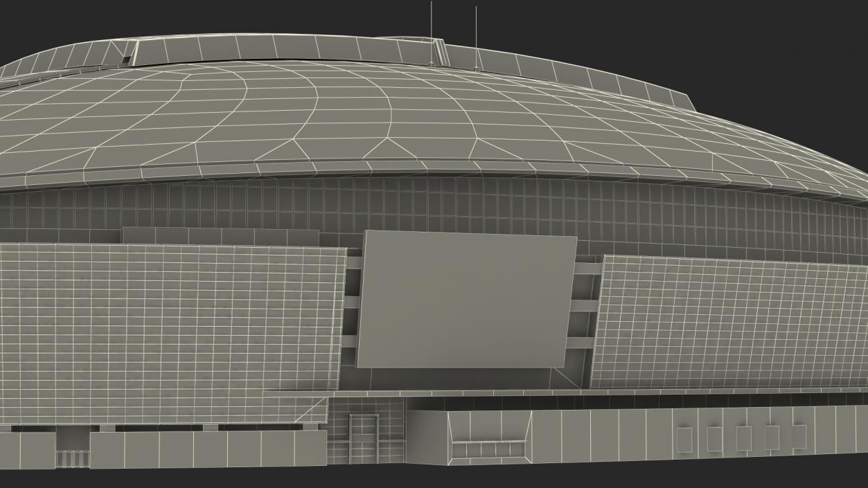 3D Stadium Building