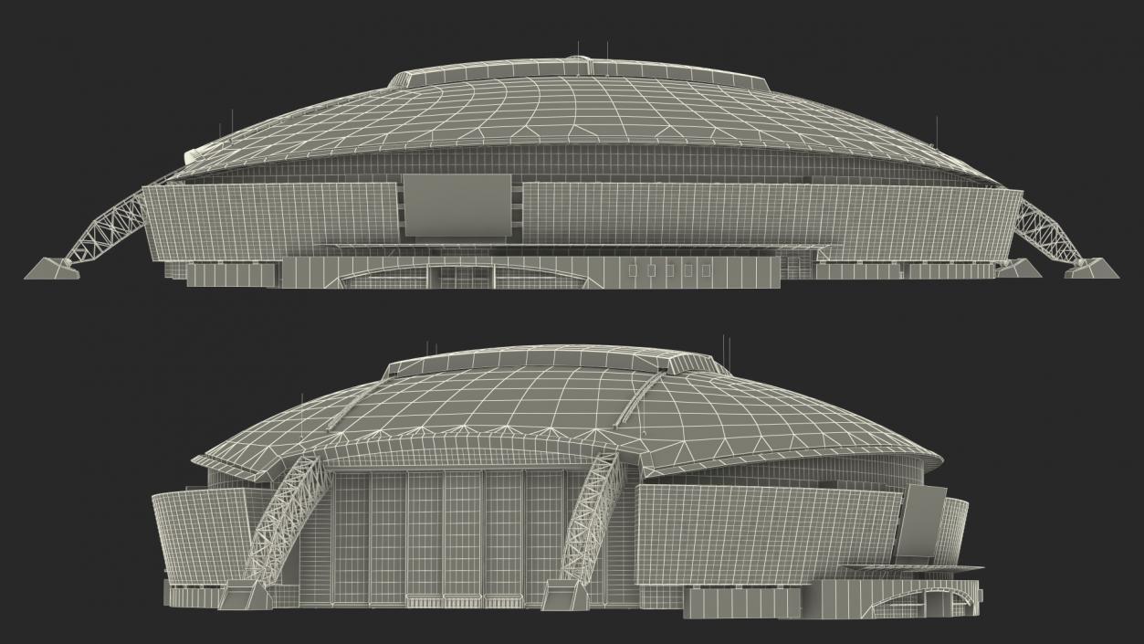 3D Stadium Building