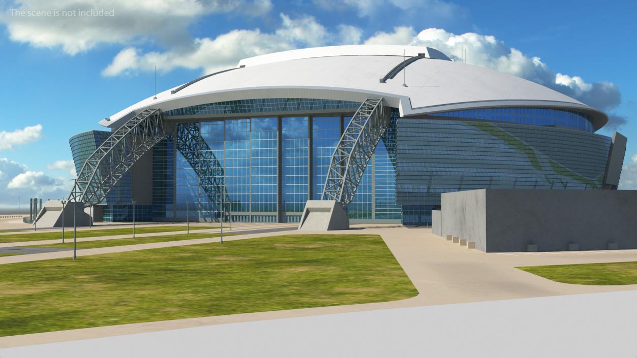 3D Stadium Building