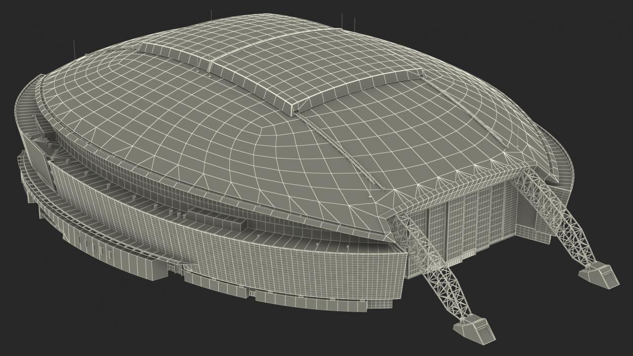 3D Stadium Building