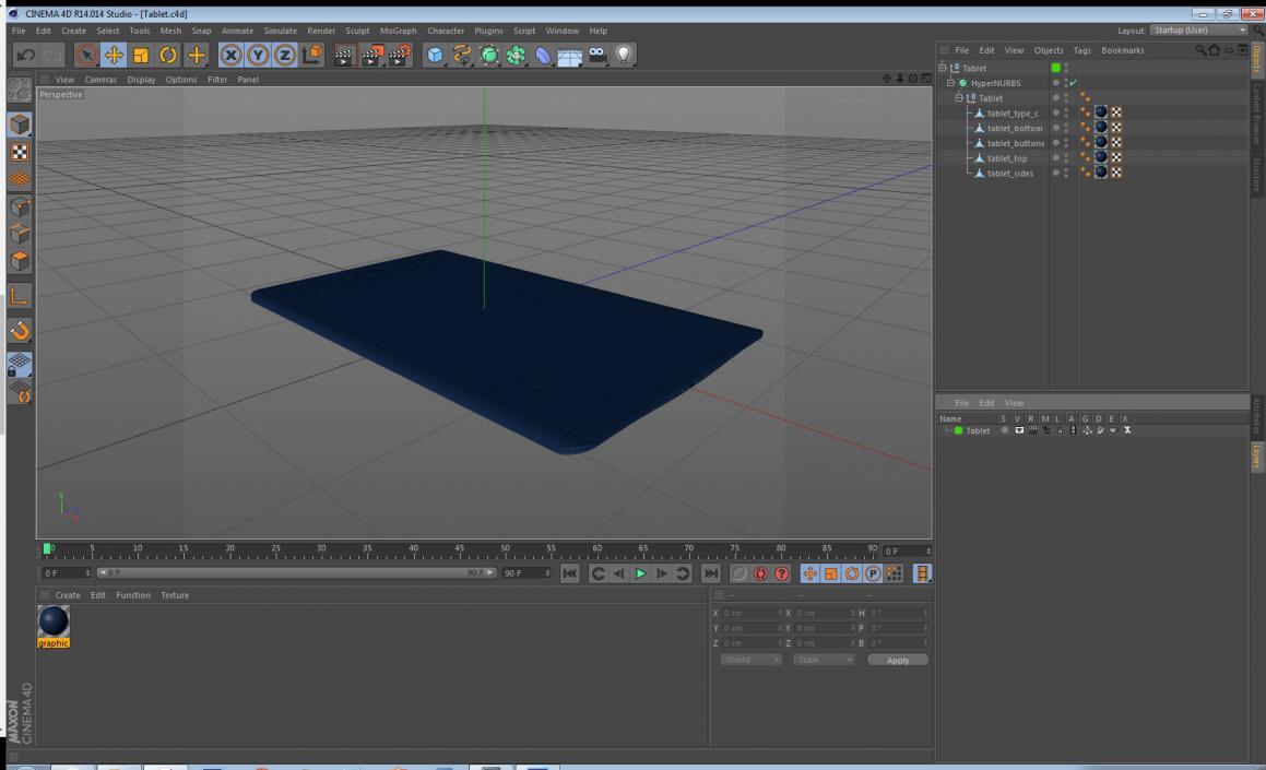 Tablet 3D Model 2 3D