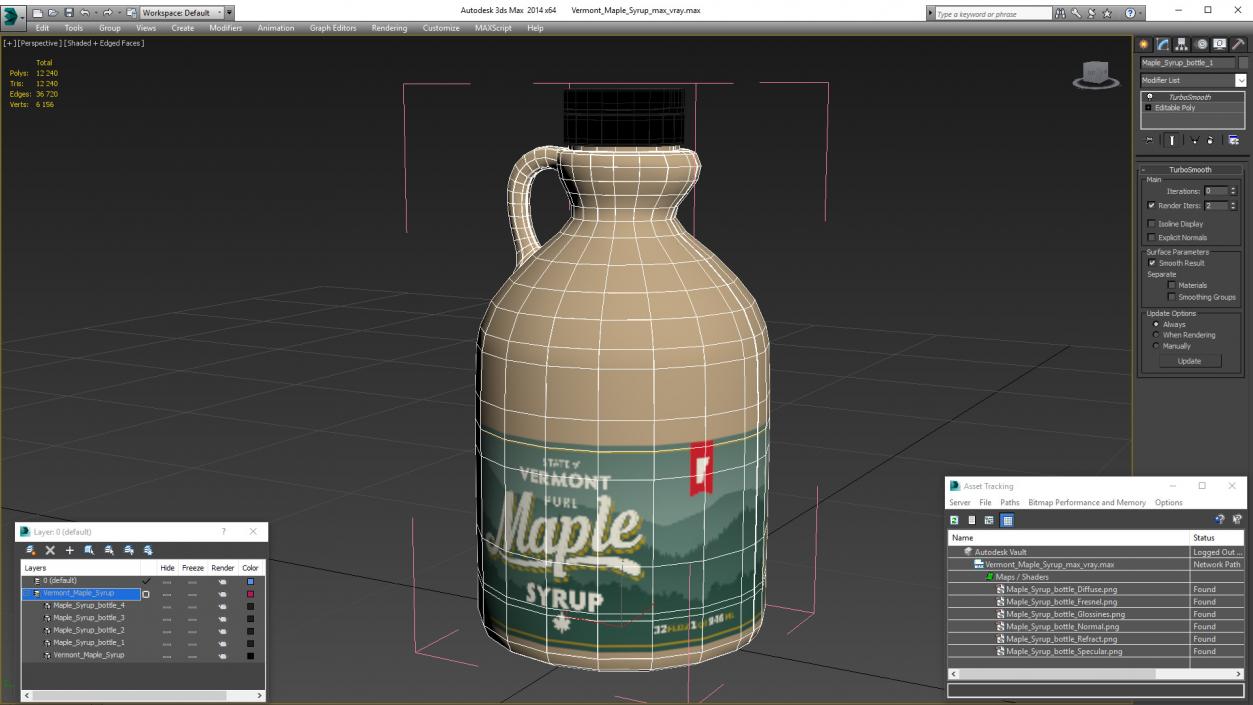 Vermont Maple Syrup 3D model