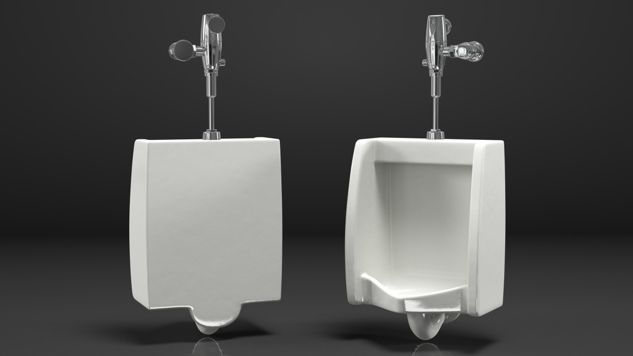 American Standard Washbrook Urinal 3D model