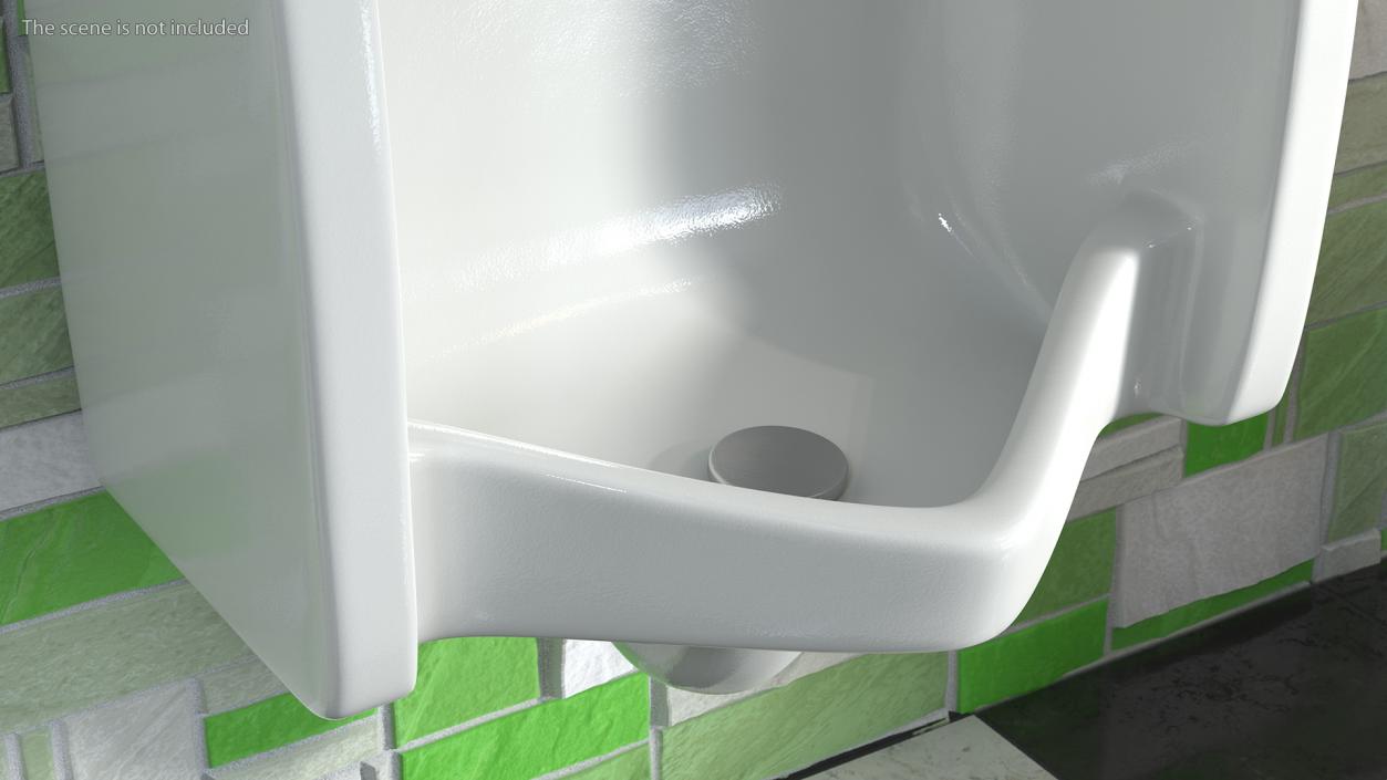 American Standard Washbrook Urinal 3D model