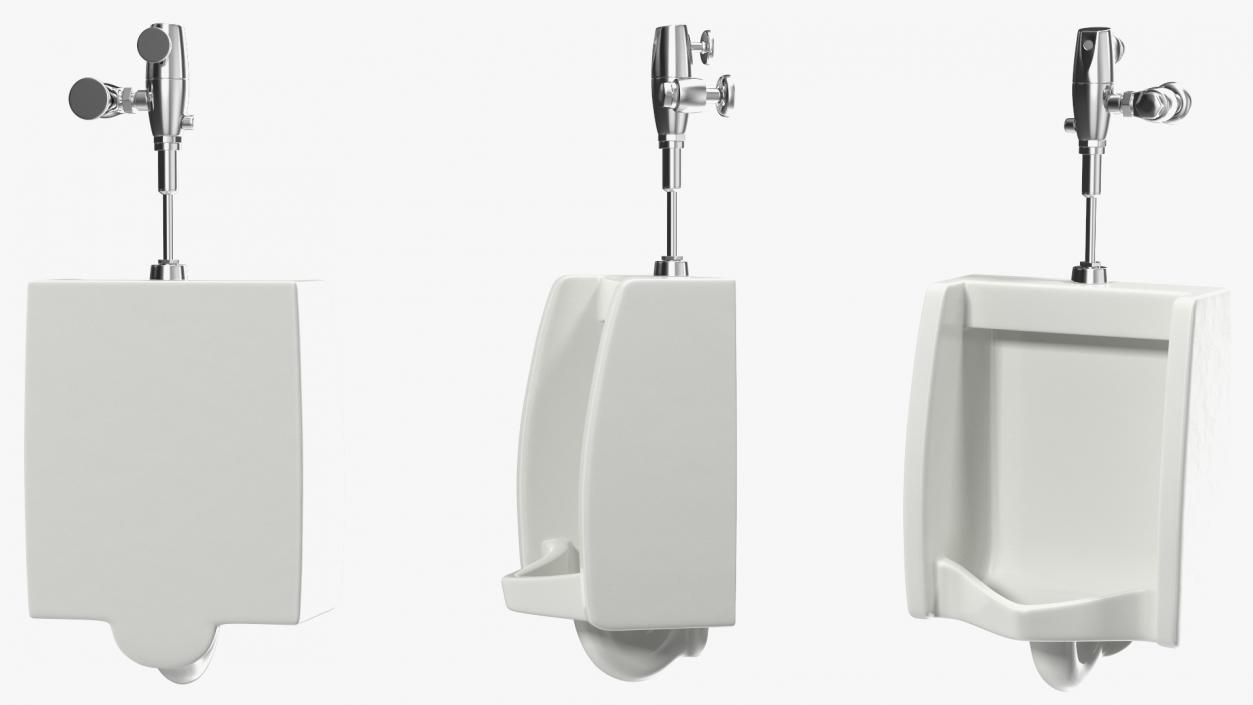 American Standard Washbrook Urinal 3D model