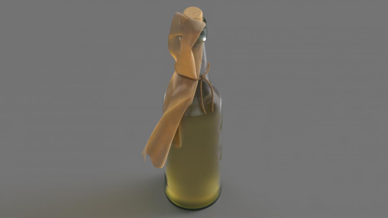 3D model Molotov Cocktail Fur