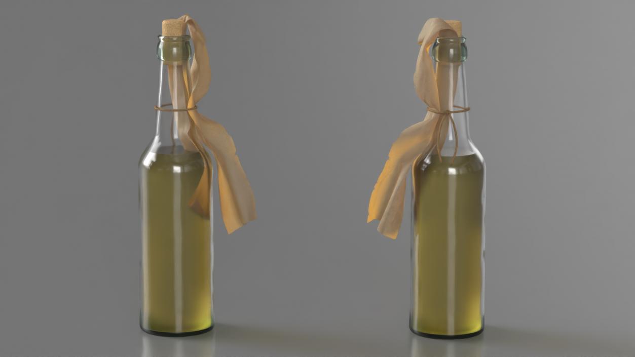 3D model Molotov Cocktail Fur