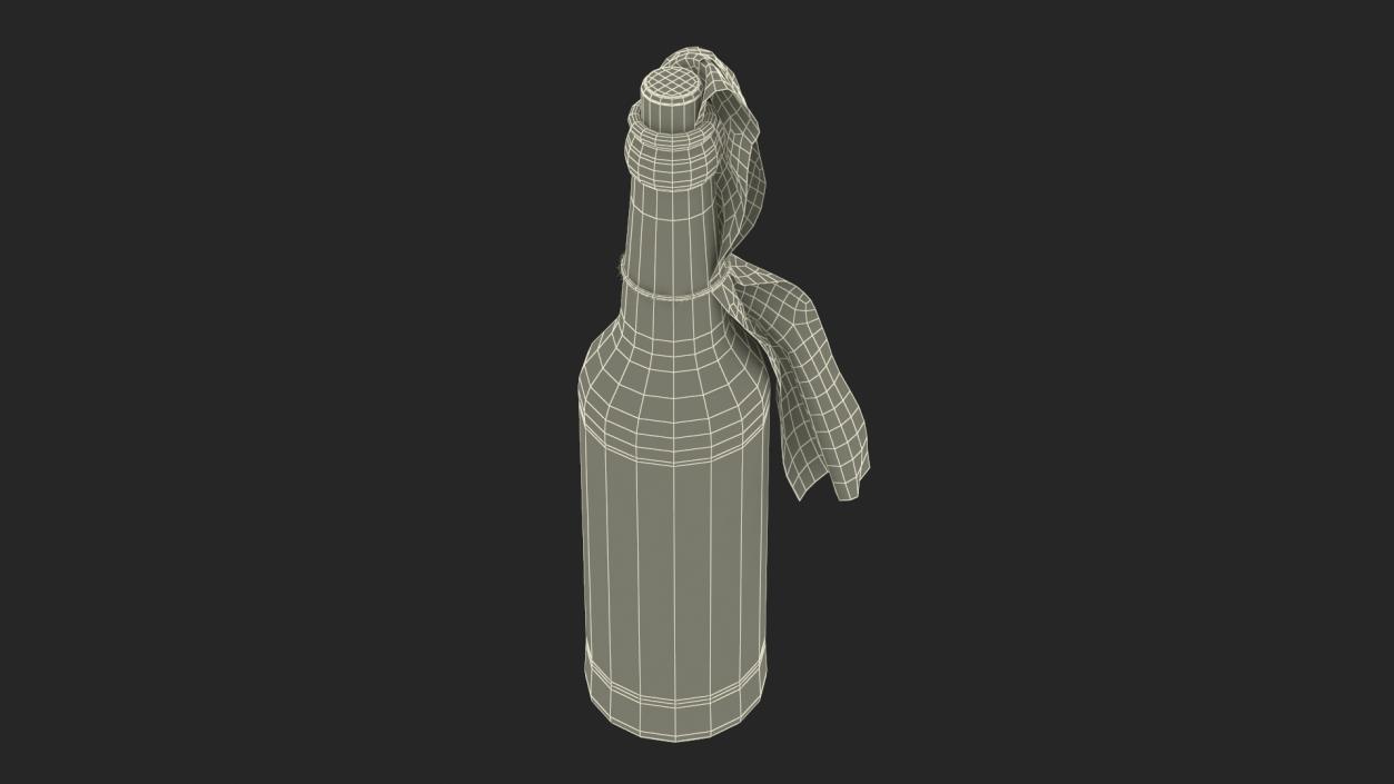 3D model Molotov Cocktail Fur