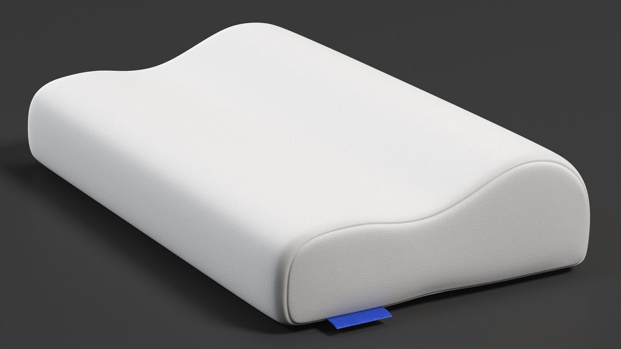 3D model Contour Cervical Memory Pillow