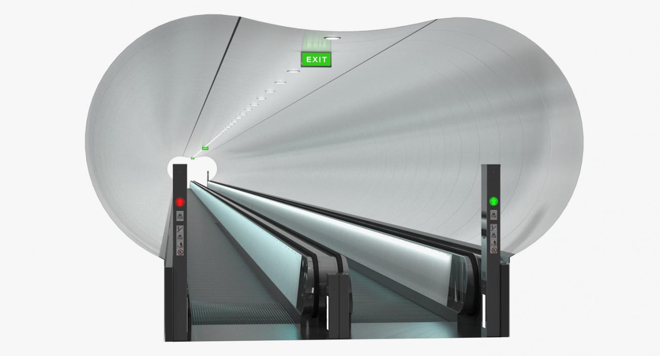 Travelator Tunnel 3D